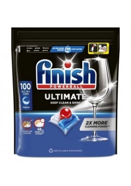 Капсулы для посудомоечных машин Finish Ultimate All in 1, 100 шт
